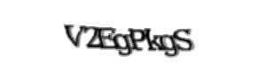 Security check image, please type the characters shown