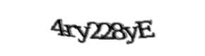 Security check image, please type the characters shown