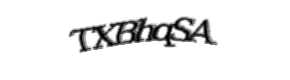 Security check image, please type the characters shown