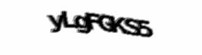 Security check image, please type the characters shown