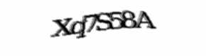 Security check image, please type the characters shown