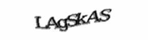 Security check image, please type the characters shown